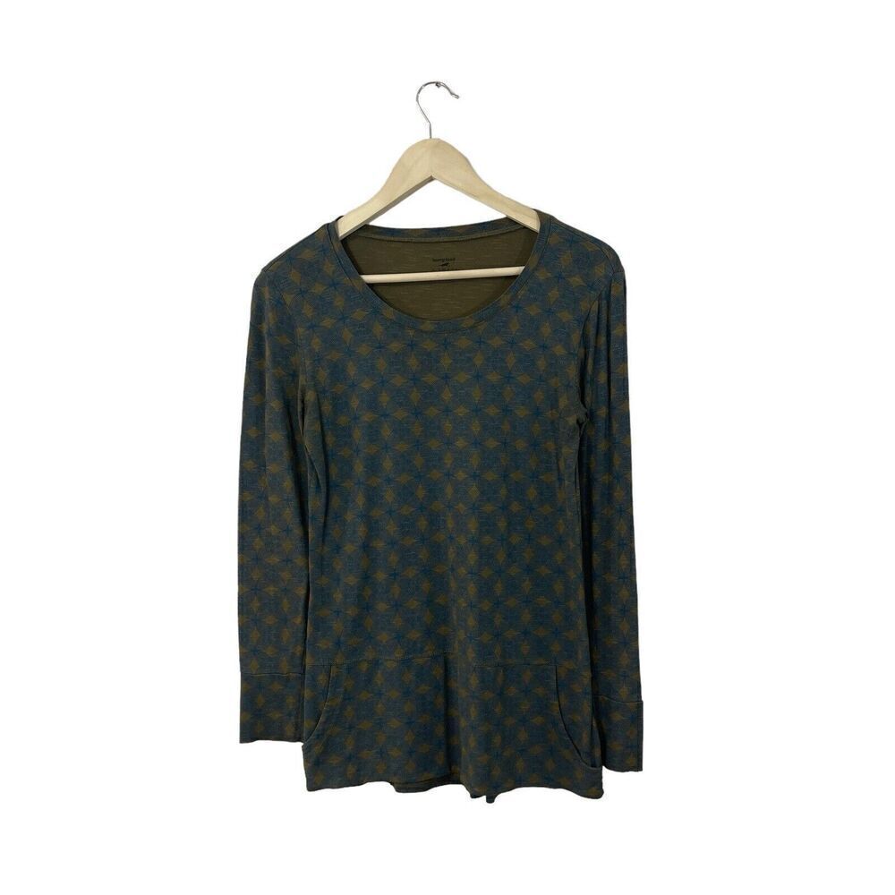Horny Toad X-Small Ursa Top Long Sleeve Organic Cotton Blend Shirt Womens READ